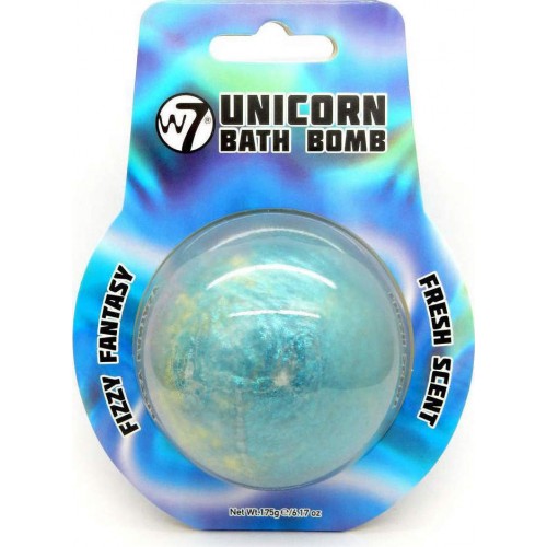 W7 Cosmetics Άλατα Μπάνιου Unicorn Bath Bombs 175gr