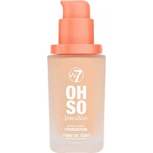 W7 Cosmetics Oh So Sensitive Foundation Early Tan 30ml
