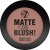 W7 Cosmetics Matte Me Blush El Toro 8g