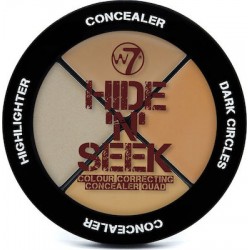 W7 Cosmetics Concealer Hide 'N' Seek Quad Natural  (5gr)