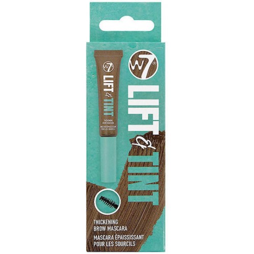 W7 Cosmetics Lift & Tint Thickening Brow Mascara Ash Brown 7ml