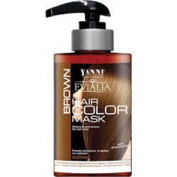 Yanni Extensions Hair Color Mask Brown 300ml