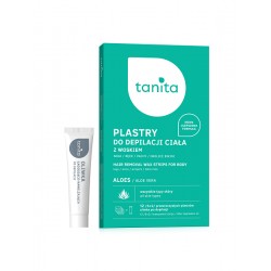 Tanita Body Wax Strips With Aloe Vera (Tanita Αποτριχωτικές ταινίες με ALOE VERA για το σώμα 12 pcs ( 6x2 )