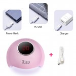Star 6 24W Φουρνάκι Νυχιών UV/LED Pink
