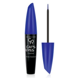 Golden Rose Cats Eye Eyeliner Matte Blue