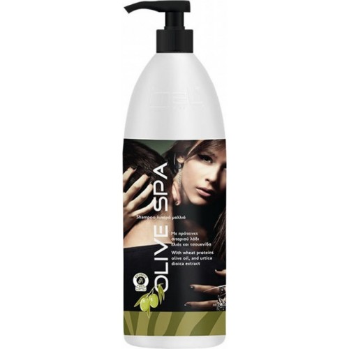 IMEL Σαμπουάν Olive Spa - Λιπαρά Μαλλιά 1000ml