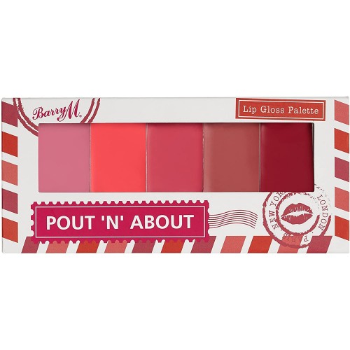 Barry M Cosmetics Pout 'N' About Lip Gloss Palette 8gr