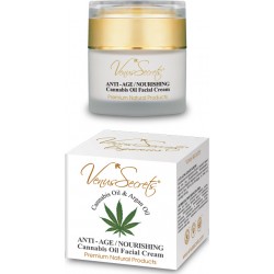 Venus Secrets Anti-Age Nourishing Cannabis Oil Facial Cream 50ml 