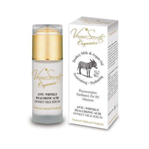 Venus Secrets Anti Wrinkle Hyaluronic Acid Donkey Milk Serum 40ml
