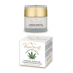  Venus Secrets 24h Moisture Cannabis Oil Facial Cream 50ml