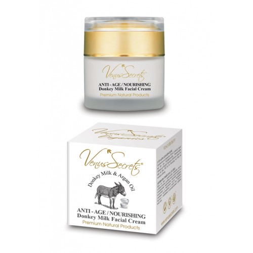  Venus Secrets ANTI-AGE / NOURISHING FACE CREAM - Donkey Milk Face Care 50ml