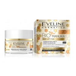 Eveline BIO Manuka Rebuilding Face Cream 70+ Smoothing Wrinkles Day and Night 50ml