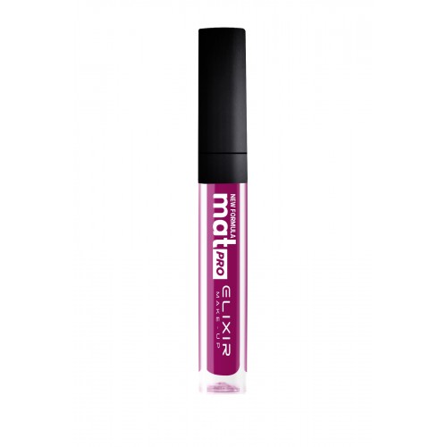 Elixir Make Up Liquid Mat Pro Lip Gloss  #454 (Red Violet) 7ml