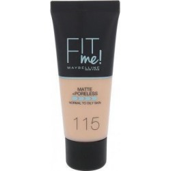 Maybelline Fit Me Matte + Poreless Foundation 115 Ivory 30ml