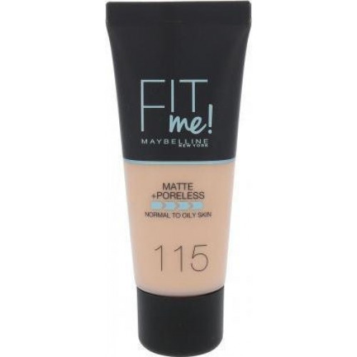 Maybelline Fit Me Matte + Poreless Foundation 115 Ivory 30ml