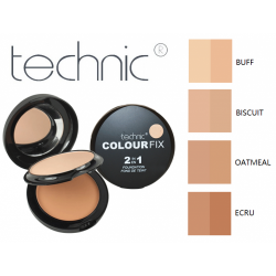 Colour Fix 2-in-1 Pressed Powder & Cream Foundation-Buff 22gr