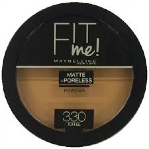 MAYBELLINE FIT ME POWDER 330 TOFFEE 14G