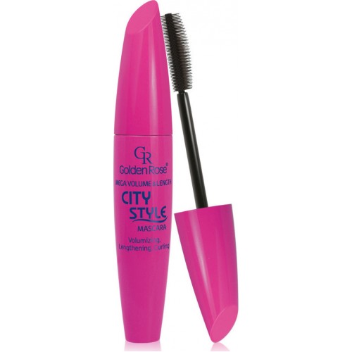 Golden Rose Volume and Length City Style Mascara Black 9ml