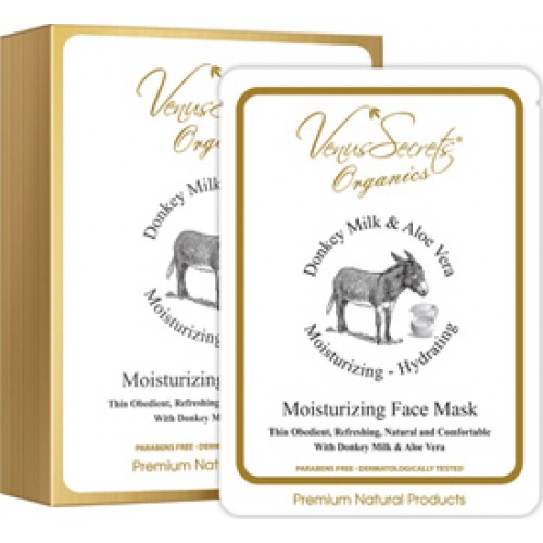 Venus Secrets Donkey Milk Face Mask Moisturizing 5x30ml 
