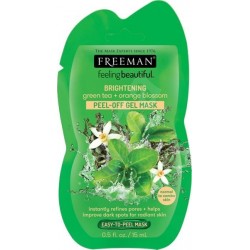 Freeman FeelingBeautiful Green Tea & Orange Blossom Brighening Peel-Off Gel Mask 15ml