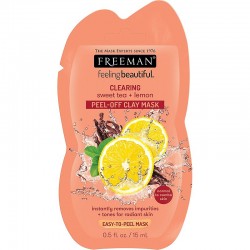 Freeman Feeling Beautiful Clearing Sweet Tea + Lemon Peel - Off Clay Mask 15ml