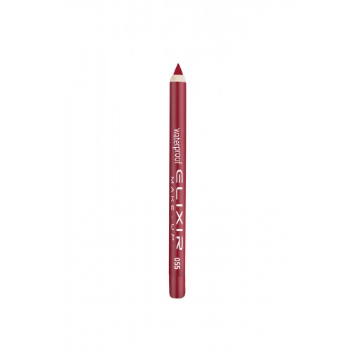 Elixir Make-Up Waterproof Lip Liner 055 Burgundy