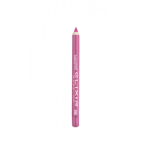 Elixir Make-Up Waterproof Lip Liner 058 Hot Pink