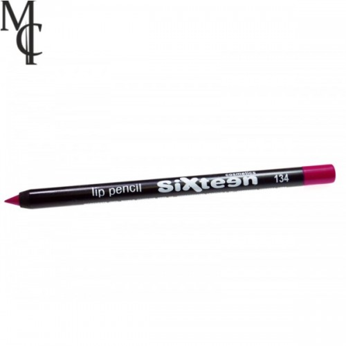 Μολύβι χειλιών Sixteen cosmetics No134 φούξια - σκούρο
