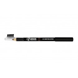 W7 Brow Master 3 in 1 Pencil Dark Brown Μολύβι Φρυδιών 1,5gr