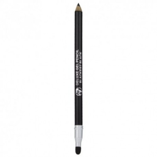 W7 Cosmetics Super Gel Deluxe Eyeliner Pencil - Blackest Black (1,5gr)