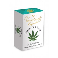 Venus Secrets Cannabis Oil & Vanilla Soap 150gr