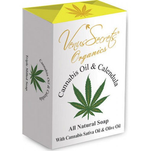 Venus Secrets Cannabis & Calendula Soap 150gr