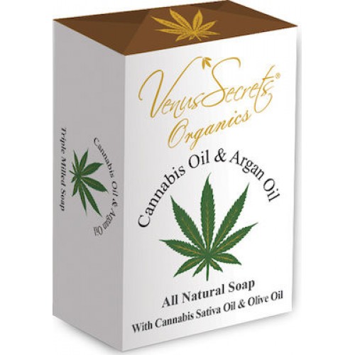 Venus Secrets Cannabis & Argan Oil Soap 150gr