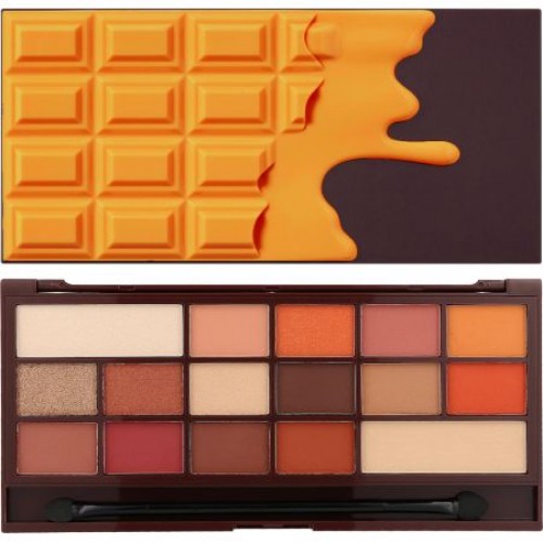 Makeup Revolution I Heart Chocolate Orange Eyeshadow Palette (22gr)