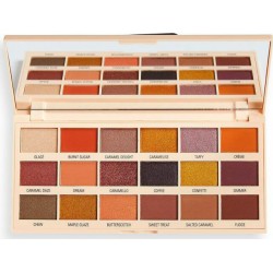 Makeup Revolution I Heart Caramel Nudes Chocolate Eyeshadow Palette (18gr)