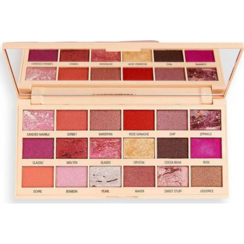 Makeup RevolutionI Heart Marble Rose Gold Chocolate Eyeshadow Palette (18gr)