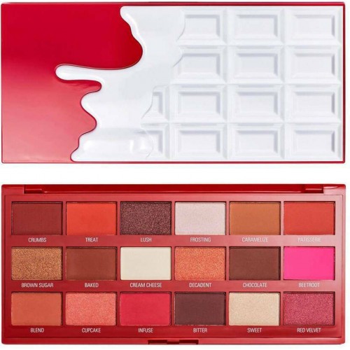 Makeup Revolution Red Velvet Chocolate Palette 22gr