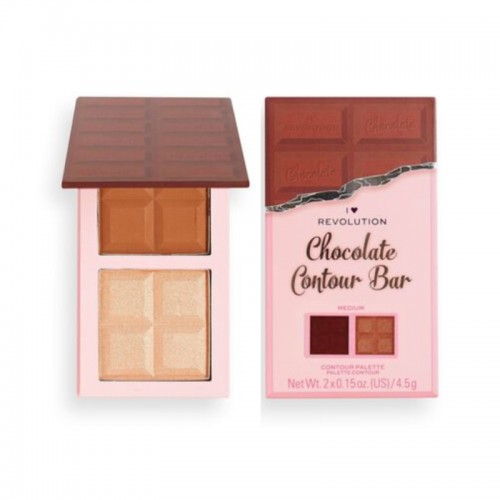 Makeup Revolution Chocolate Contour Palette Medium 9gr