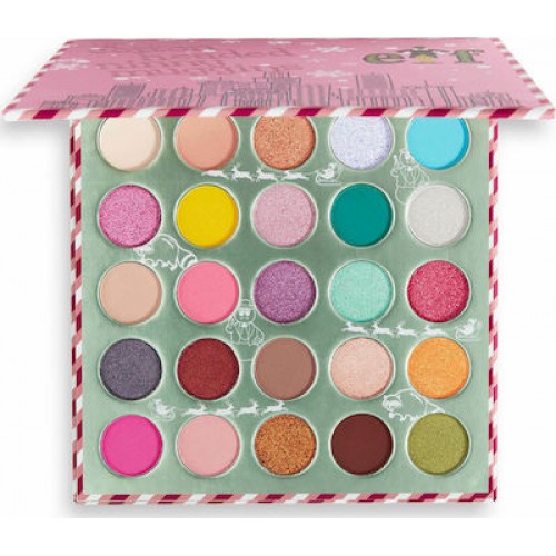 Makeup Revolution I Heart X Elf Ninny Muggins Eyeshadow Palette (11,25gr)