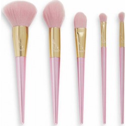 Revolution Beauty X Elf Narwal Brush Set
