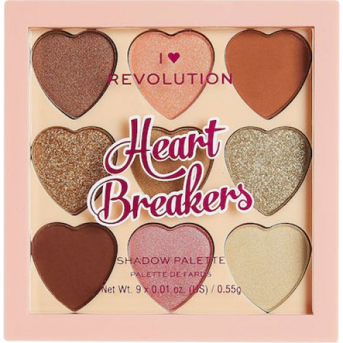 Makeup Revolution  Heartbreakers Majestic Eyeshadow Palette 5 gr