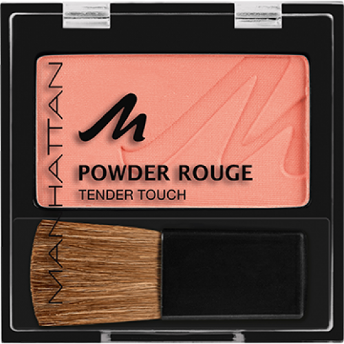 Manhattan Powder Rouge Tender Touch Blush, 53N Fresh Peach 5g