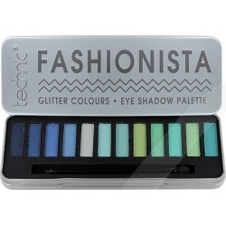 Technic Fashionista 12 Shades of Glitter Green & Blue 
