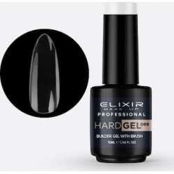 Elixir Hard Gel 099 Builder Gel With Brush 15ml