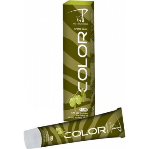 Imel Olive Spa Hair Color Cream 6.0 Intense Dark Blond (Έντονο Ξανθό Σκούρο) 100ML