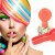  W7 Cosmetics Hair Chalk Peach Red 4g