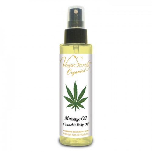 Venus Secrets Cannabis Massage Oil 100ml Venus Secrets Cannabis Massage Oil 100ml