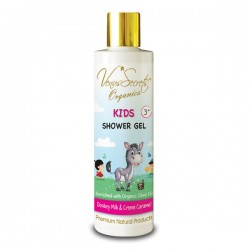 Venus Secrets Kids  Shower & Shampoo Donkey Milk & Creme Caramel 250ml