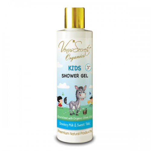 Venus Secrets Kids Shower & Shampoo Donkey Milk  & Sweet Talk  250ML