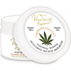 Venus Secrets Cannabis Oil & Exotic Fruits Nourishing & Hydrating Body Butter 280ml